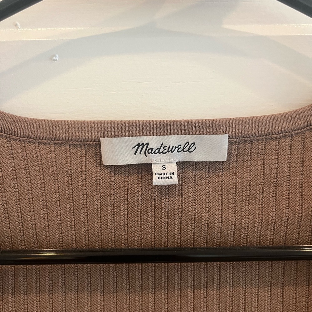 Madewell Ribbed Crop Top - Picture 4 of 4